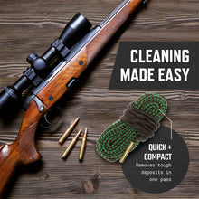 Ultimate Gun Cleaning Snake for Shotgun, Rifle or Pistol - Choose Your Caliber