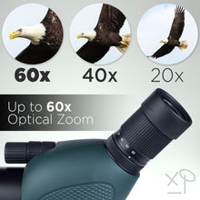 GlassHawk - HD Spotting Scope 20-60x60mm + Tripod