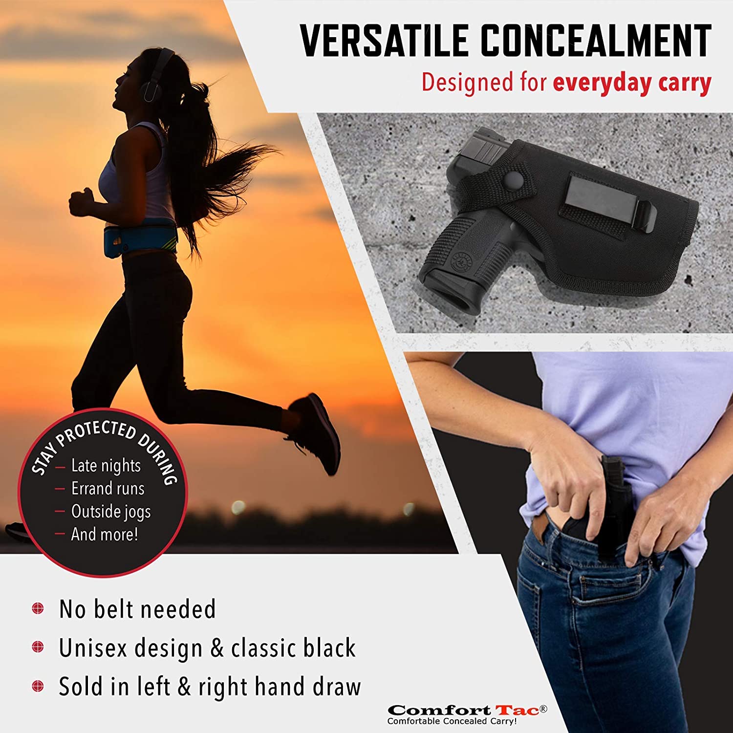 IWB Concealed Carry Holster | ComfortTac