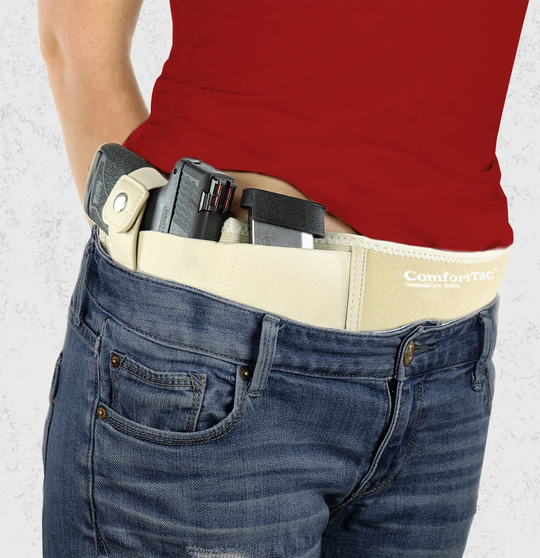 NRA Women  How to Concealed Carry With a Belly Band Holster