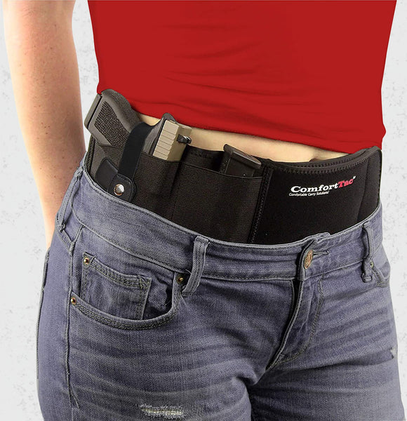 Belly Band Holster for Concealed Carry Fits Glock Sig S&W 9m IWB