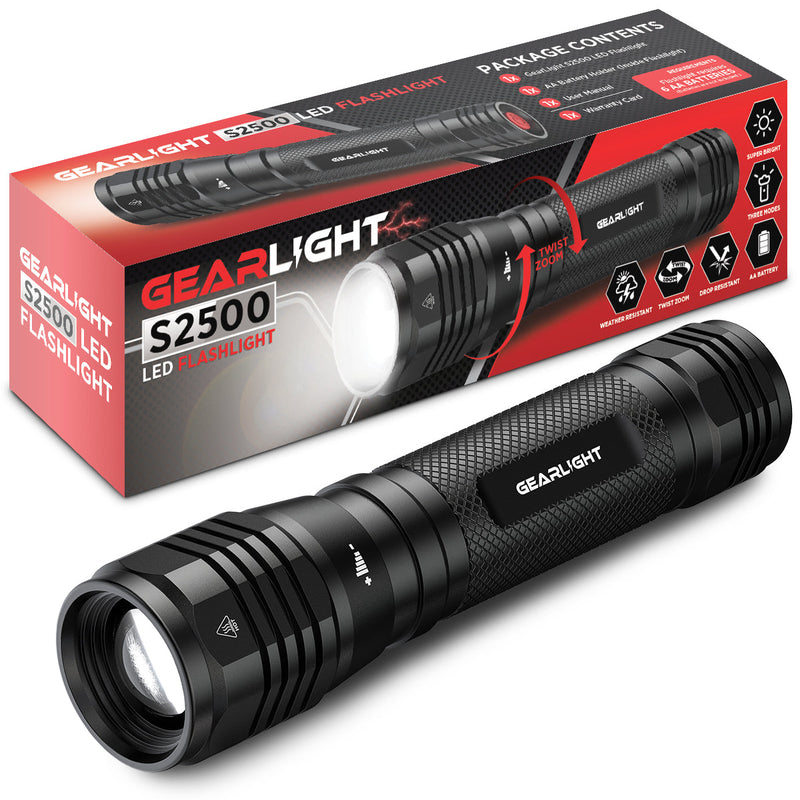 Led 2500. Фонарь GEARLIGHT.